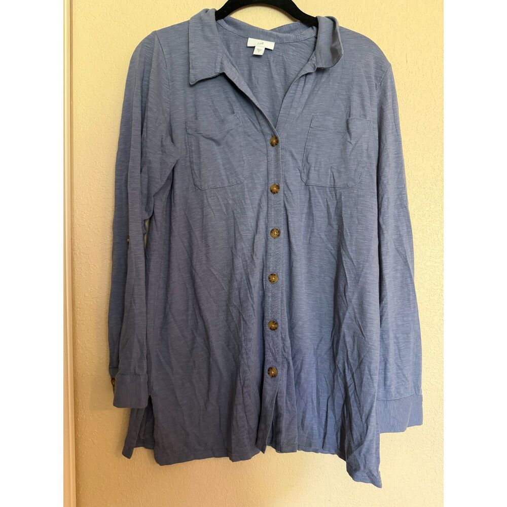 J.Jill long sleeve flowy top in size medium
